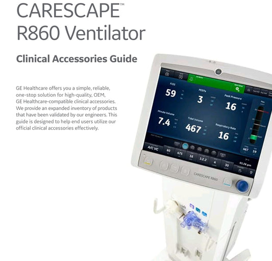 Ventilator Rental - GE Carescape R860 ICU Ventilator